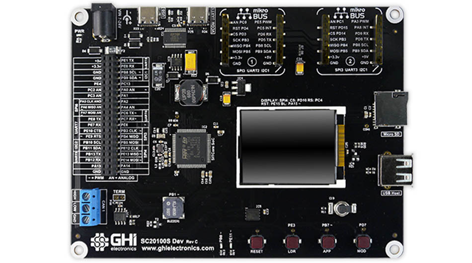 SC20100S Dev Board